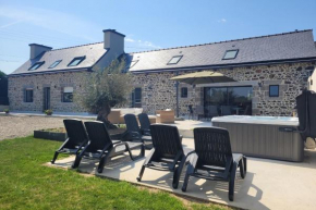Gîte Chemin de Camet entièrement rénové, 8 pers avec 4 chambres et spa Pordic, Côtes d'Armor
